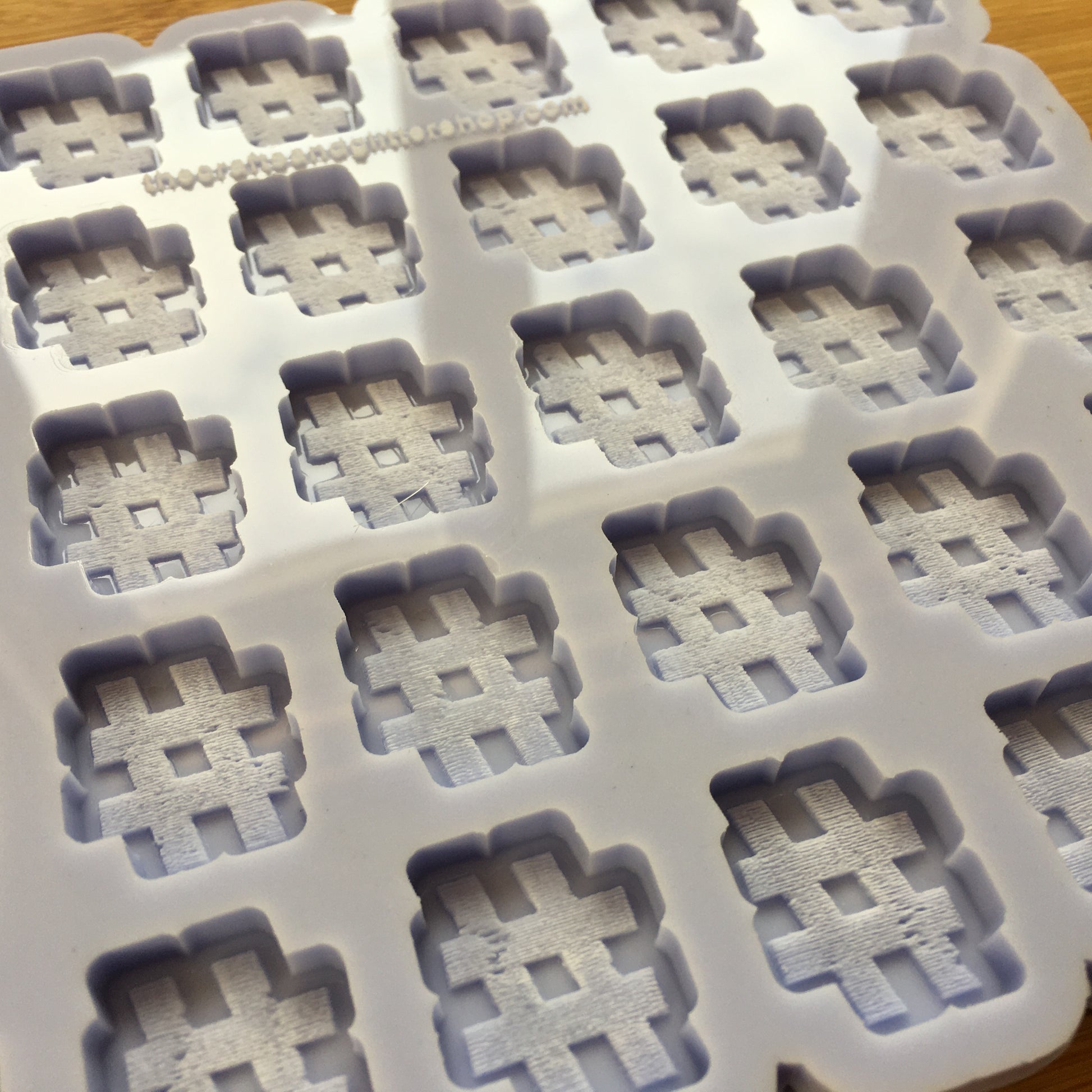 Hashtag Silicone Mold - The Crafts and Glitter Shop