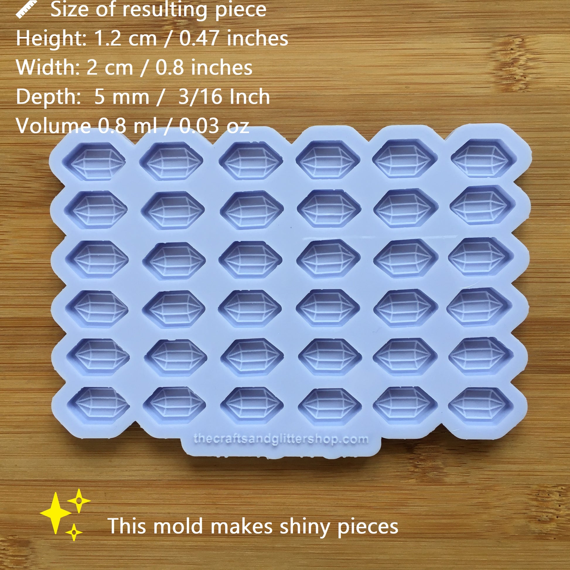 Crystal Silicone Mold - The Crafts and Glitter Shop