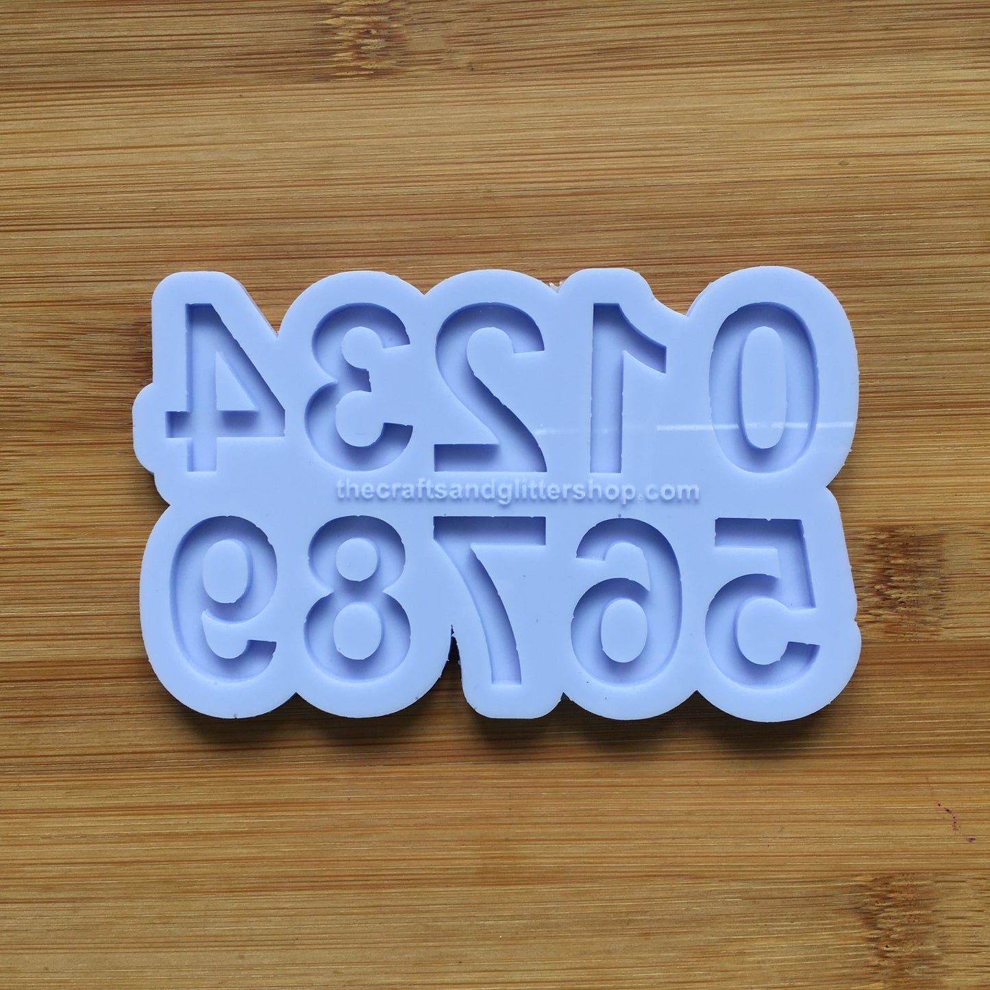 1 inch Number set Silicone Mold