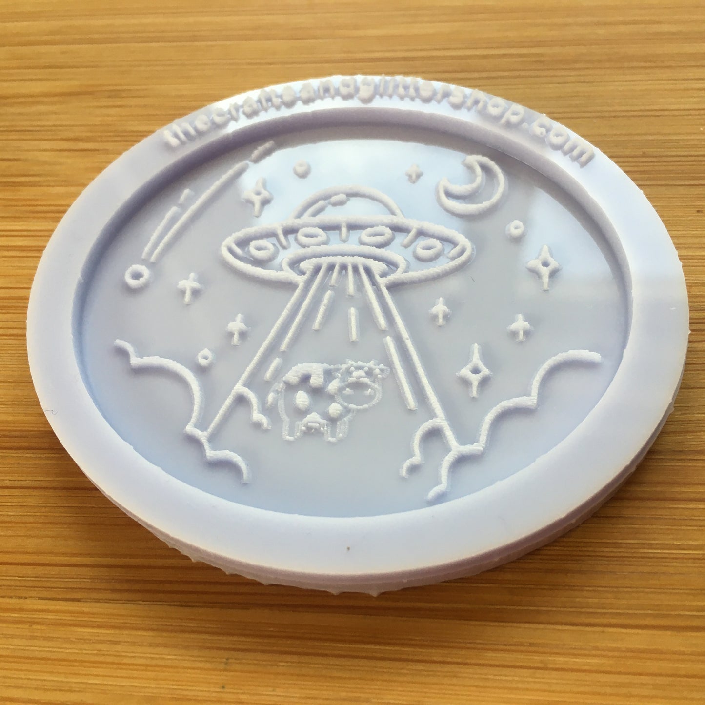 Abducted Cow Silicone Mold - The Crafts and Glitter Shop