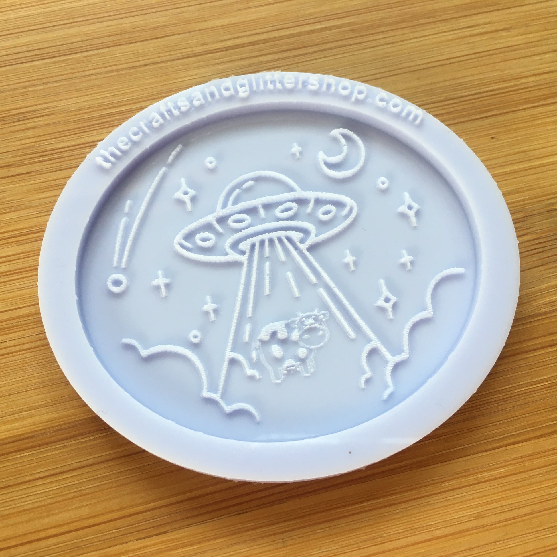 Abducted Cow Silicone Mold - The Crafts and Glitter Shop