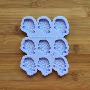 3 cm Rose Silicone Mold