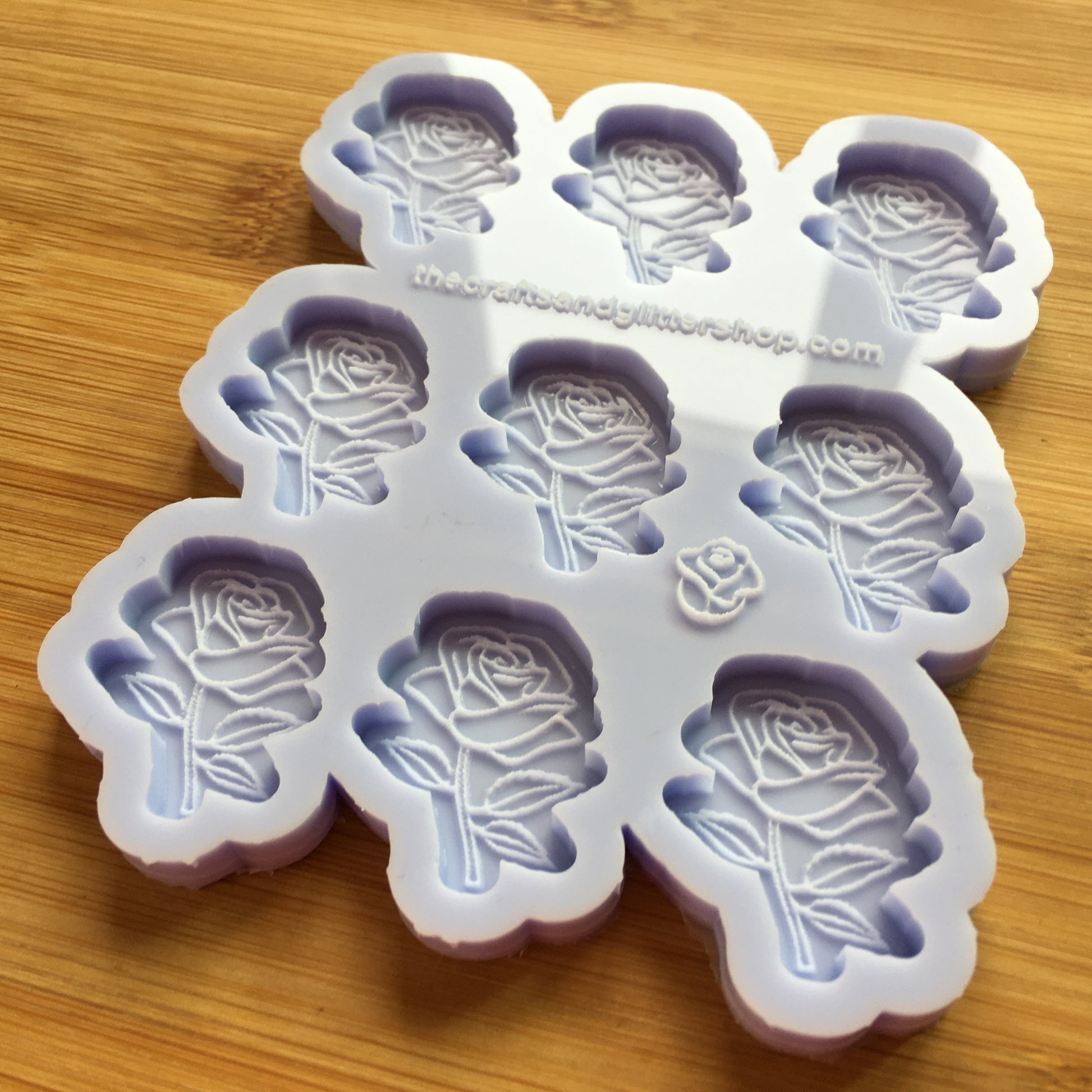 Rose Silicone Mold - The Crafts and Glitter Shop