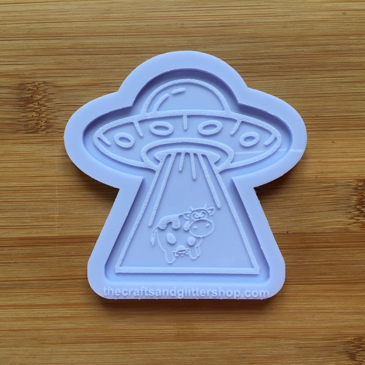 UFO abducting cow Silicone Mold