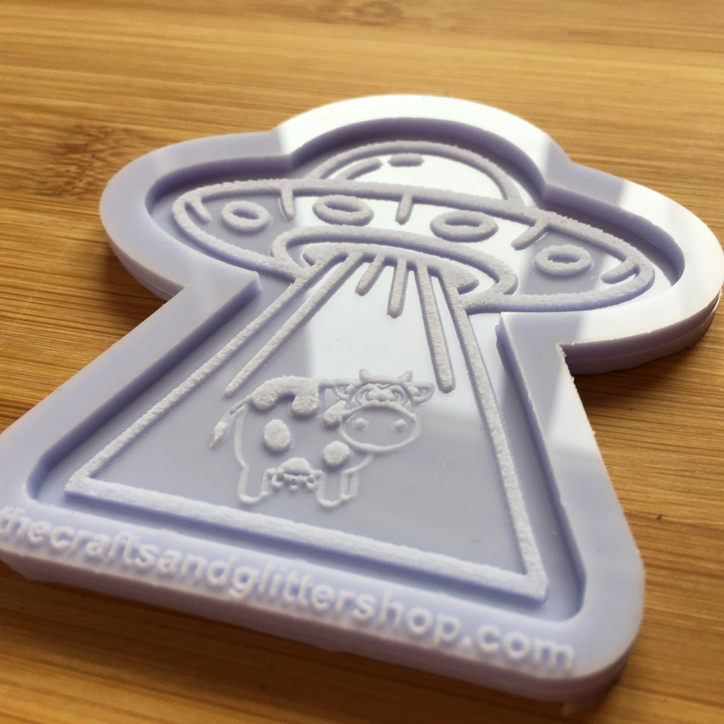 UFO abducting cow Silicone Mold
