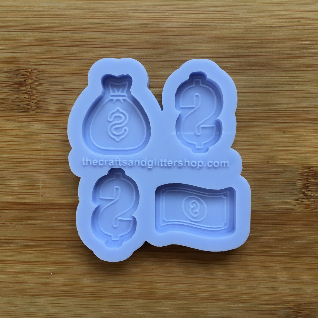 Dollar Money Silicone Mold