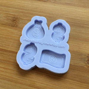 Dollar Money Silicone Mold