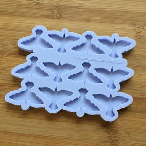 4 cm Flying Crow Silicone Mold