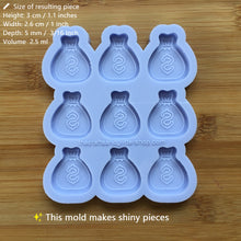 Load image into Gallery viewer, 1.1&quot; Money Bag Silicone Mold