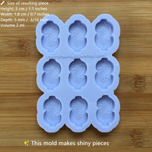 Load image into Gallery viewer, 1.1&quot; Dollar Sign Silicone Mold