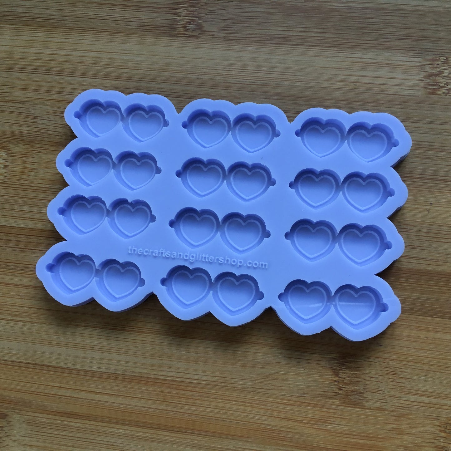 Heart Sunglasses Silicone Mold - The Crafts and Glitter Shop