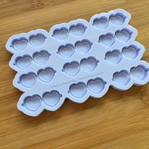 Heart Sunglasses Silicone Mold