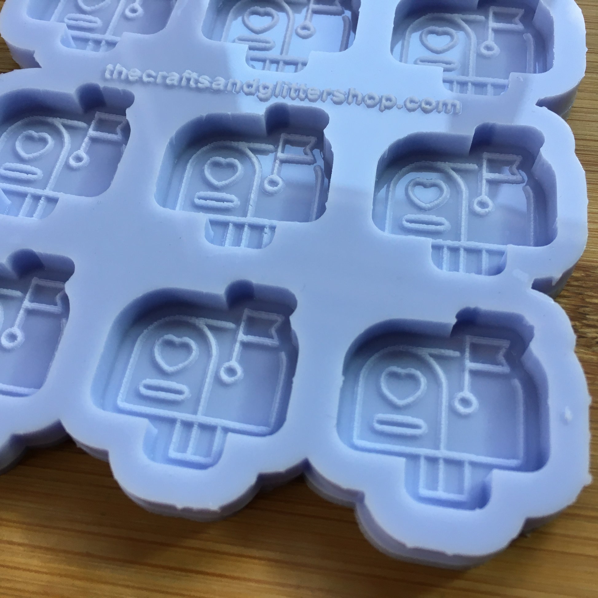 Mailbox Silicone Mold - The Crafts and Glitter Shop