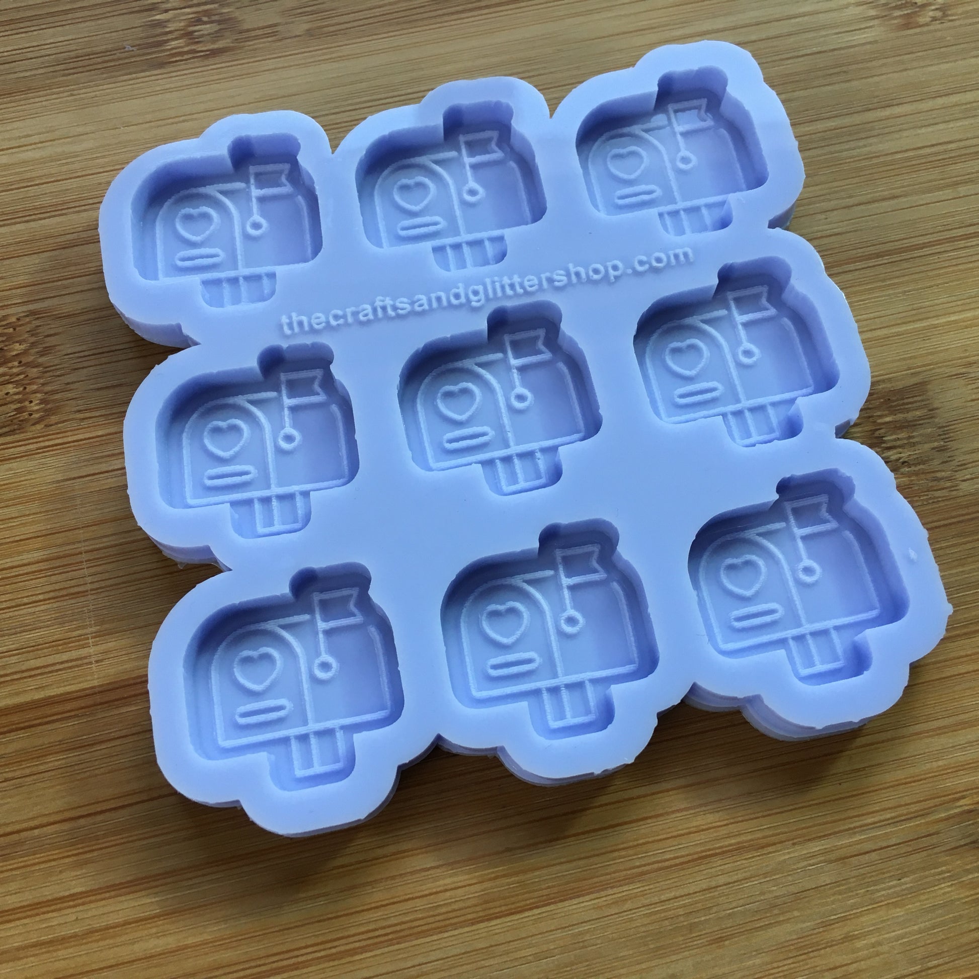 Mailbox Silicone Mold - The Crafts and Glitter Shop