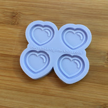 Load image into Gallery viewer, 1.1&quot; Heart Bubble Silicone Mold