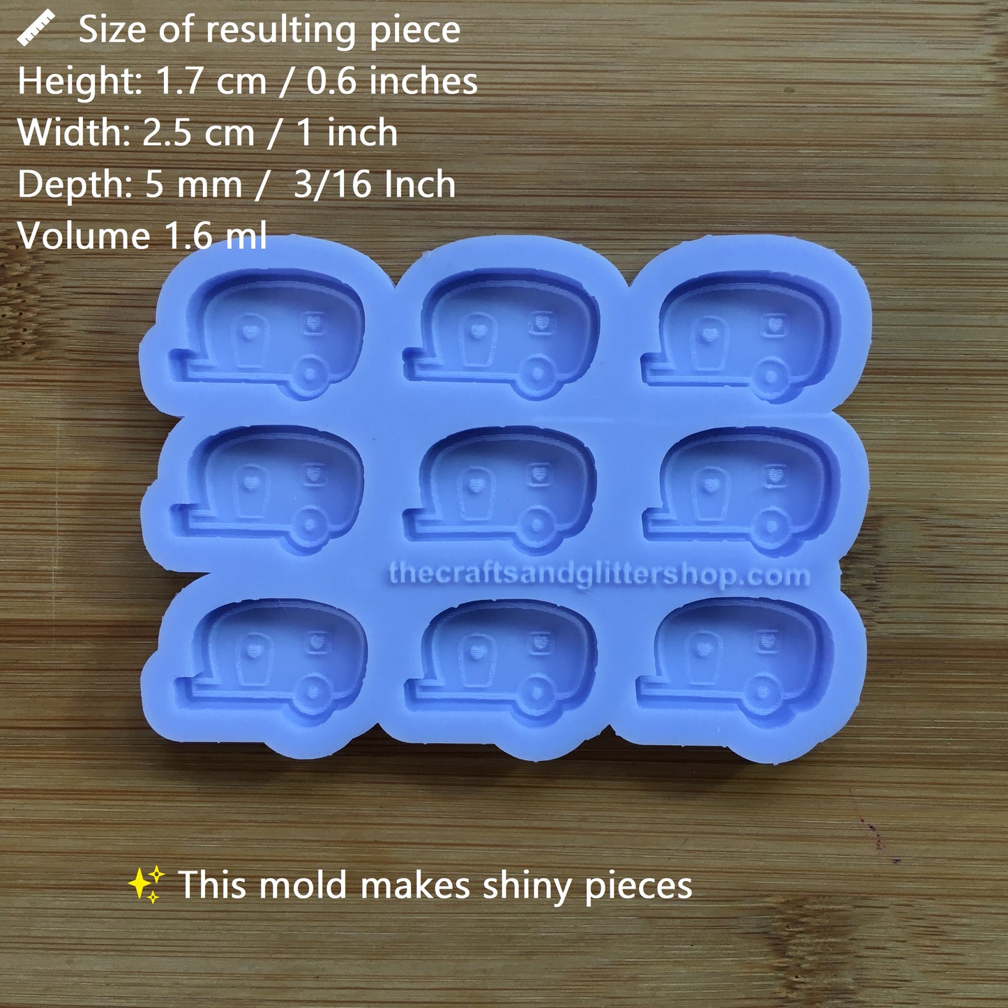 1 inch Camping RV Silicone Mold