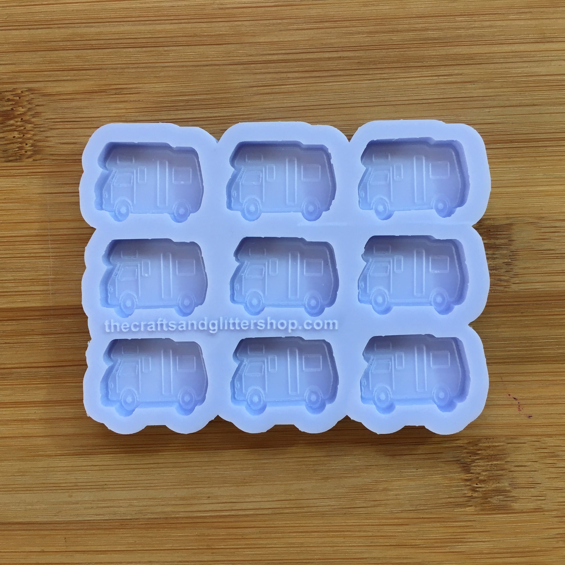 1 inch Camper Van Silicone Mold - The Crafts and Glitter Shop