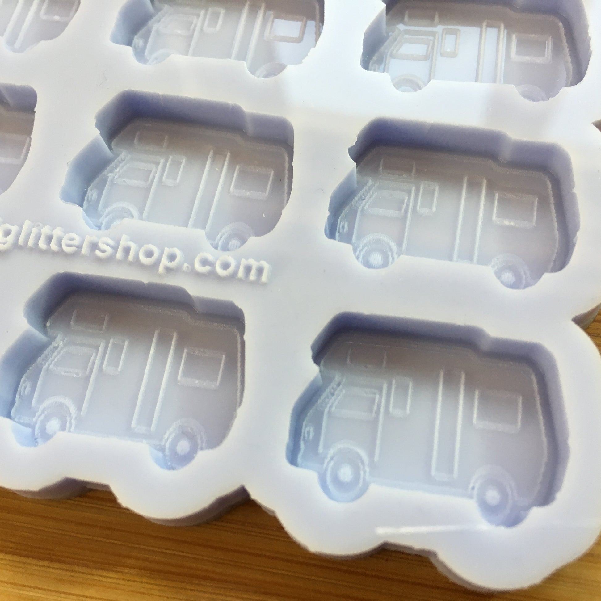 1 inch Camper Van Silicone Mold - The Crafts and Glitter Shop