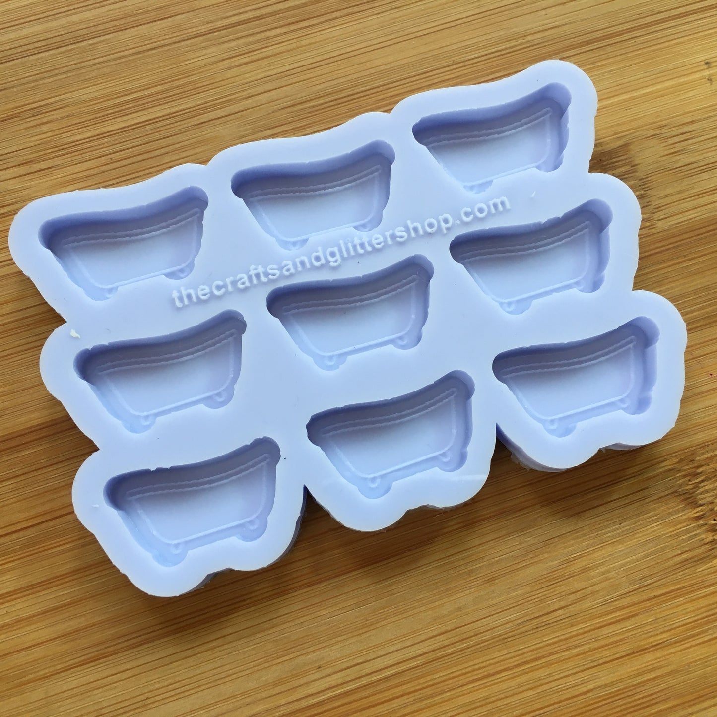 Bath Tub Silicone Mold - The Crafts and Glitter Shop