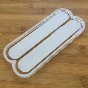 5.5" Bookmark Acrylic Mold Blank