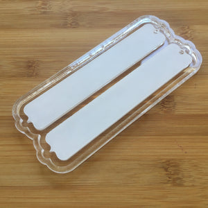 5.5" Bookmark Acrylic Mold Blank