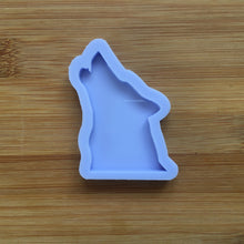 Load image into Gallery viewer, 2&quot; Howling Wolf Silicone Mold