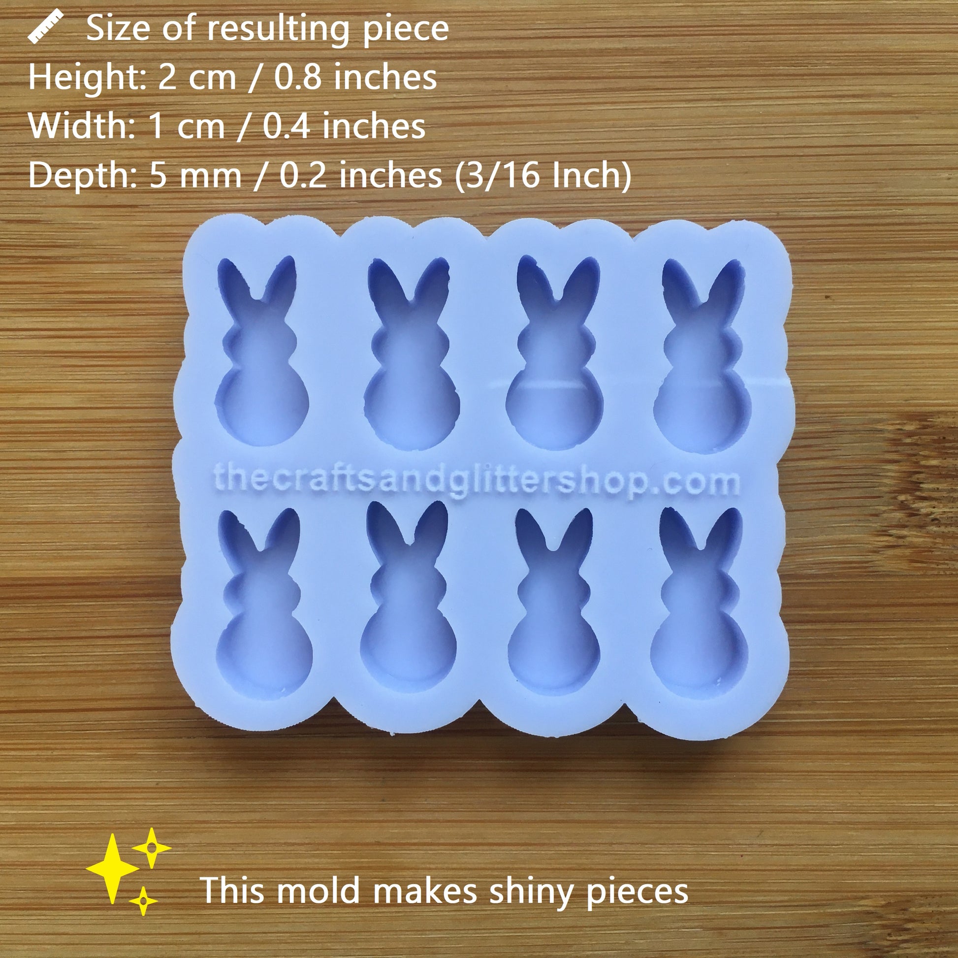 Bunny Silicone Mold - The Crafts and Glitter Shop