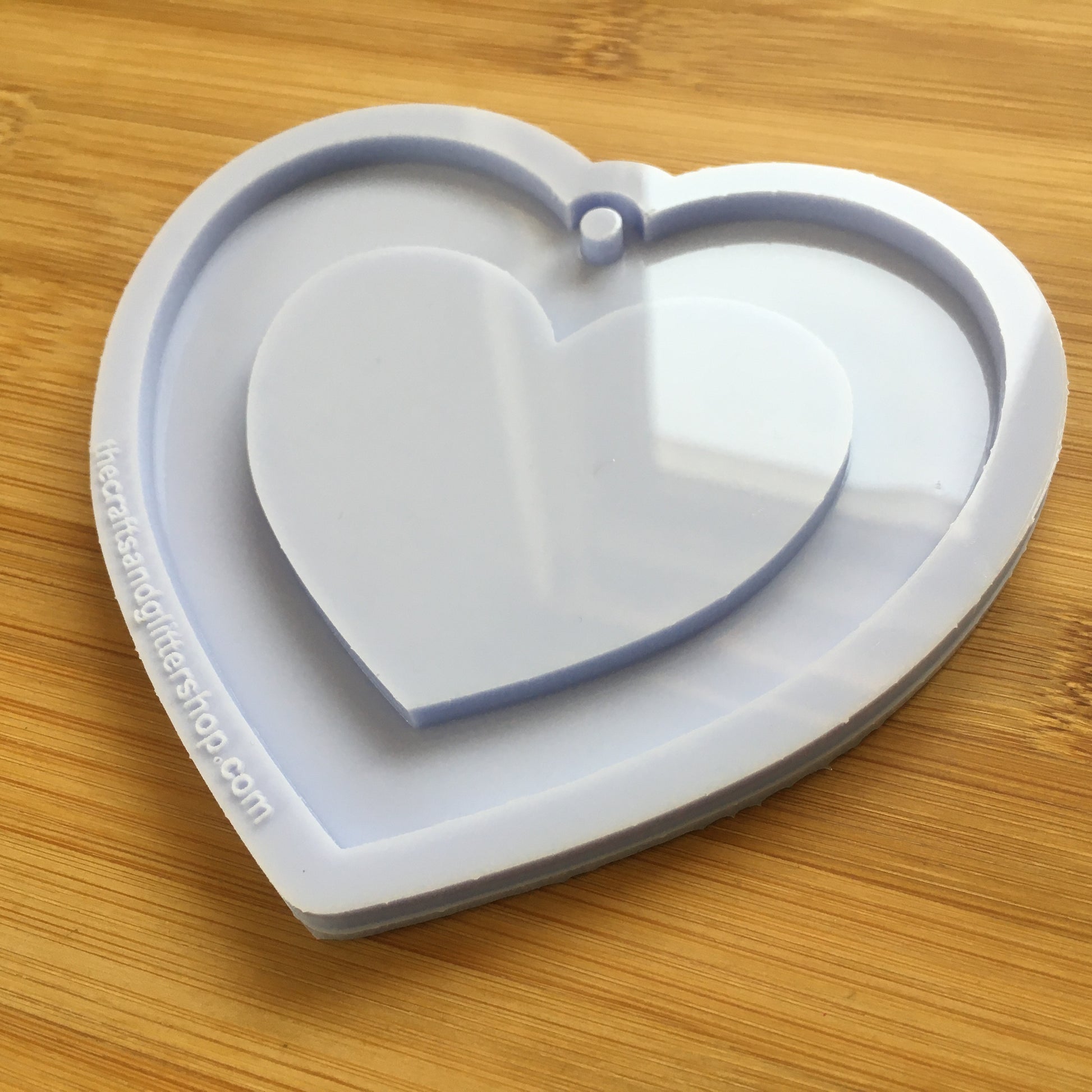 Heart Silicone Mold - The Crafts and Glitter Shop