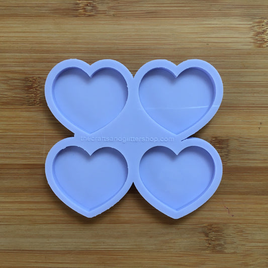Heart Silicone Mold - The Crafts and Glitter Shop