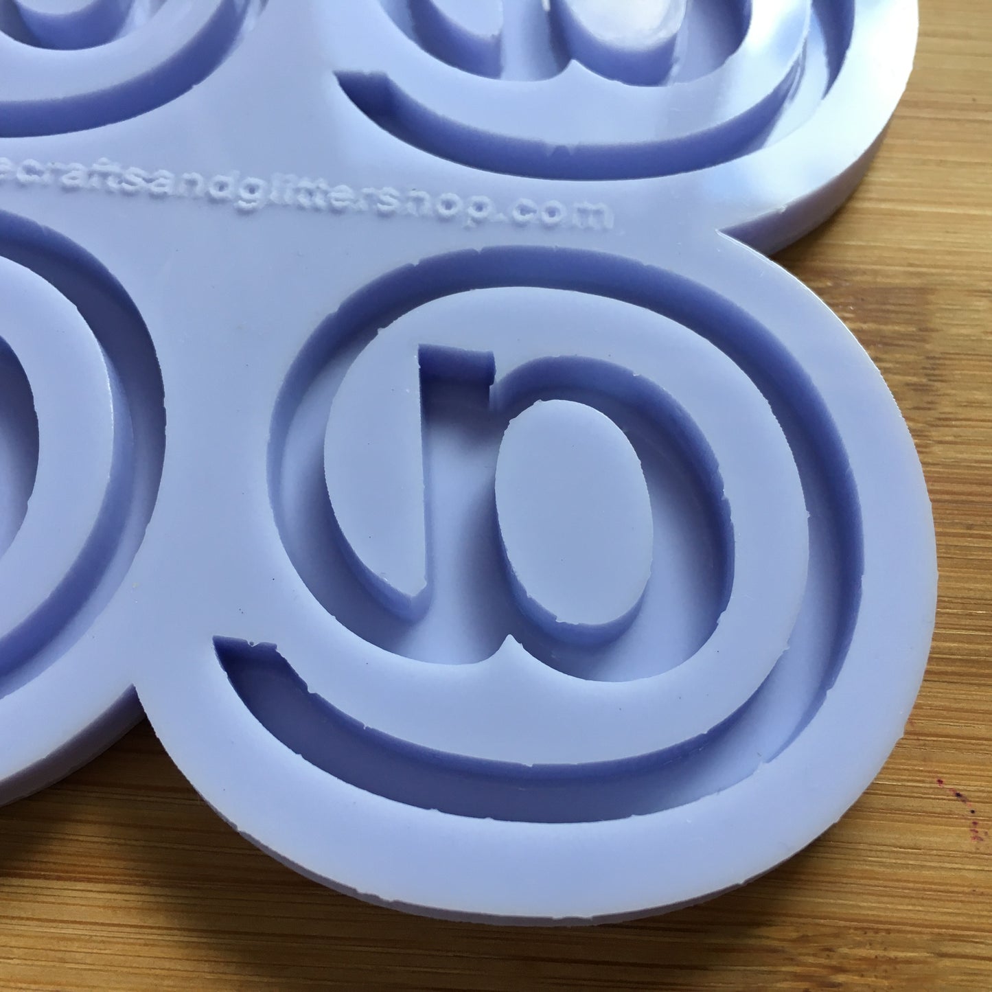 1.75" At Symbol Silicone Mold - The Crafts and Glitter Shop