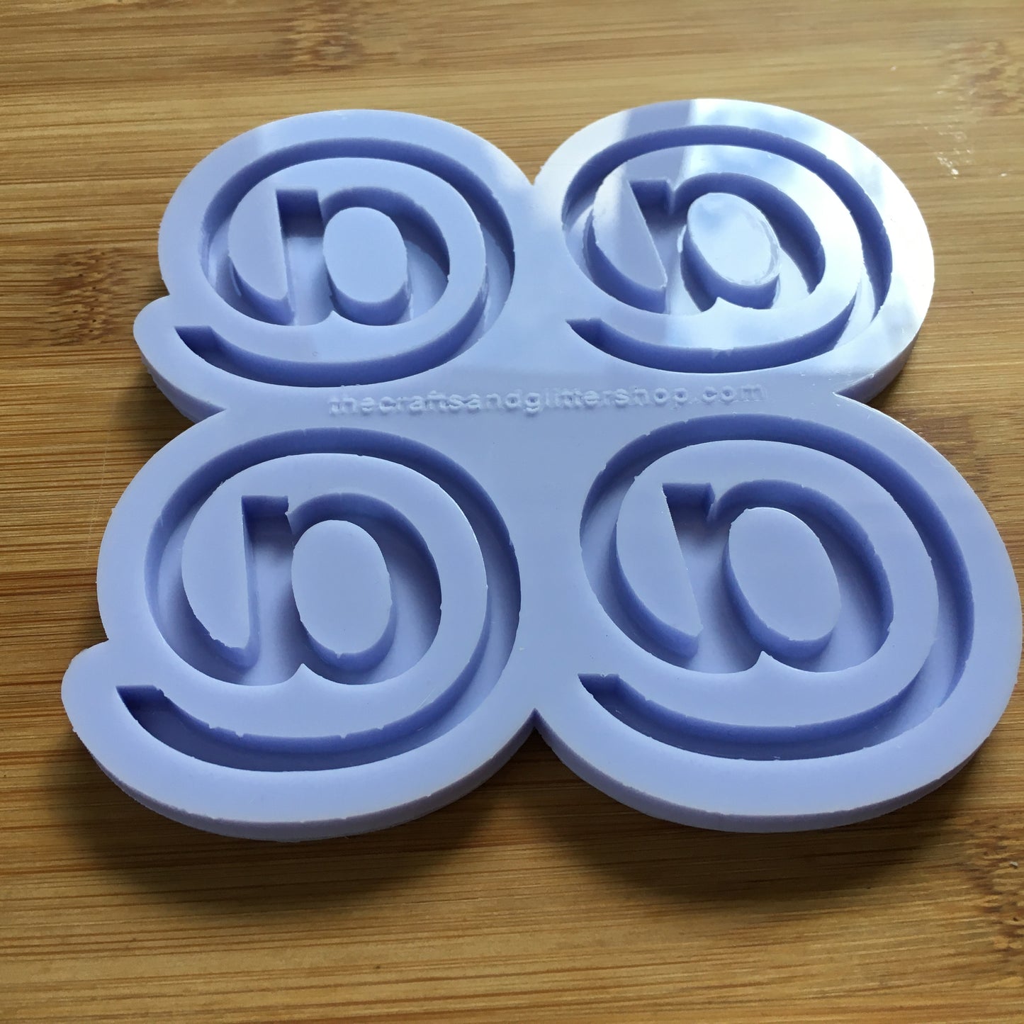 1.75" At Symbol Silicone Mold - The Crafts and Glitter Shop