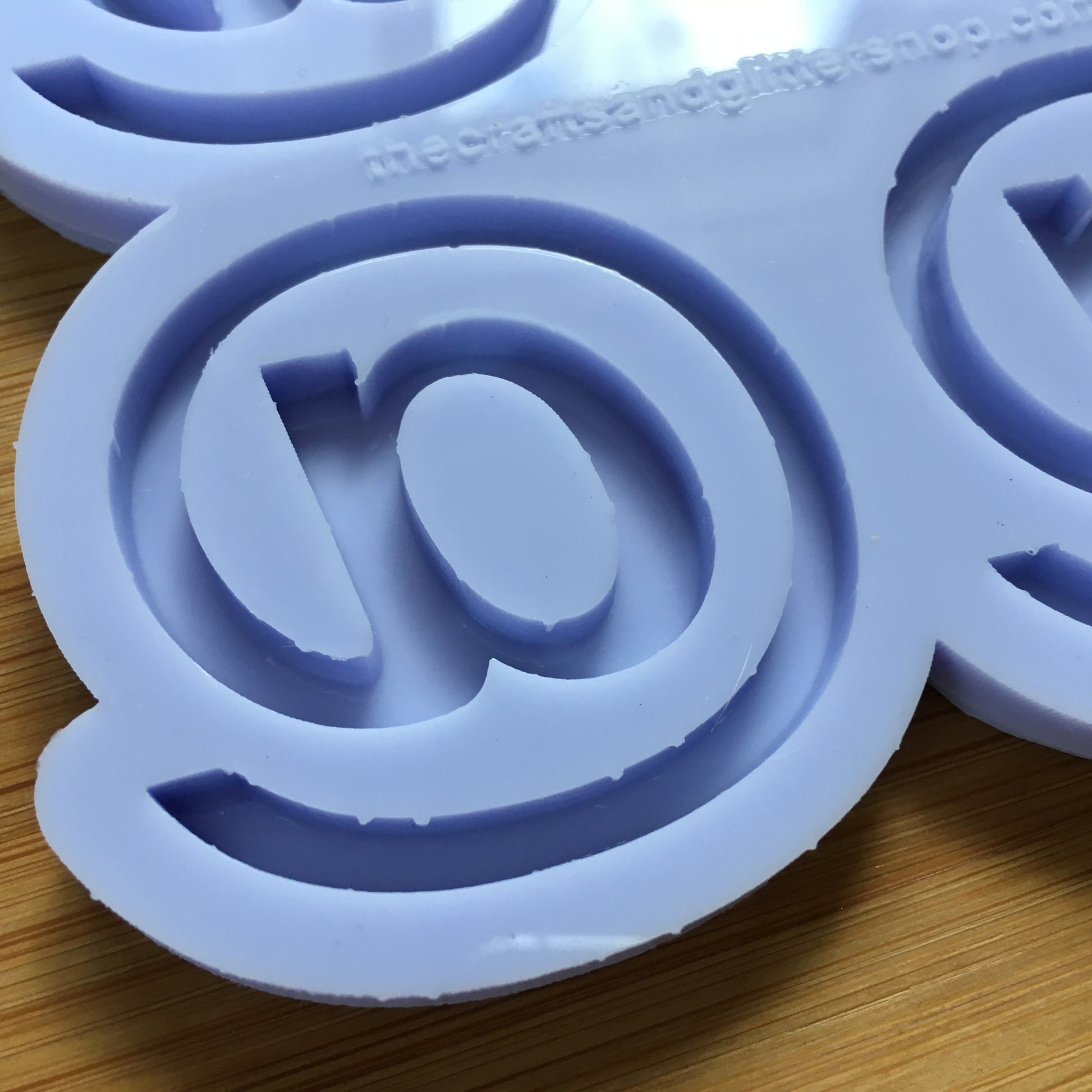 1.75" At Symbol Silicone Mold - The Crafts and Glitter Shop
