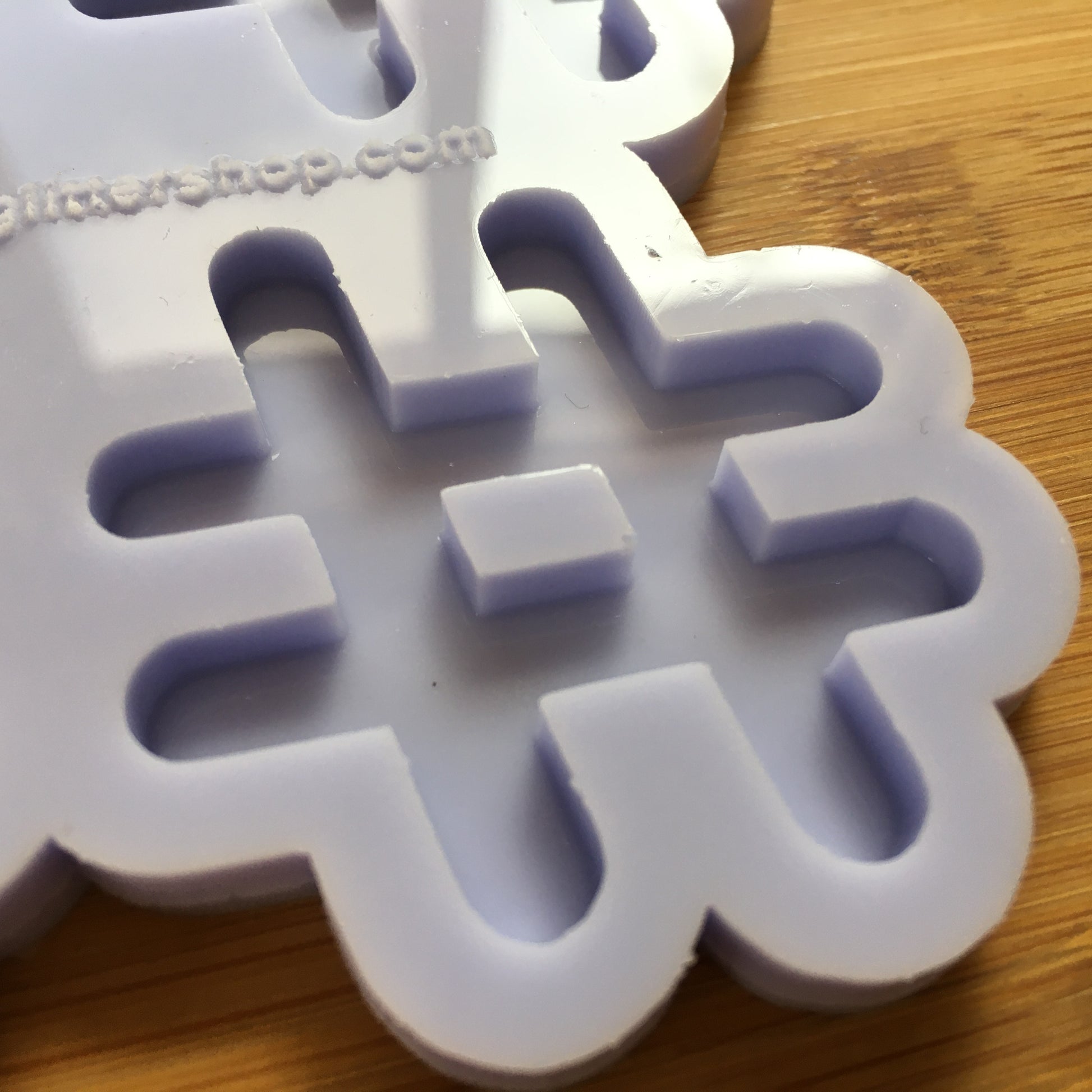 Hashtag Symbol Silicone Mold - The Crafts and Glitter Shop