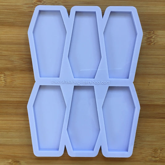 3 inch Coffin Silicone Mold - The Crafts and Glitter Shop