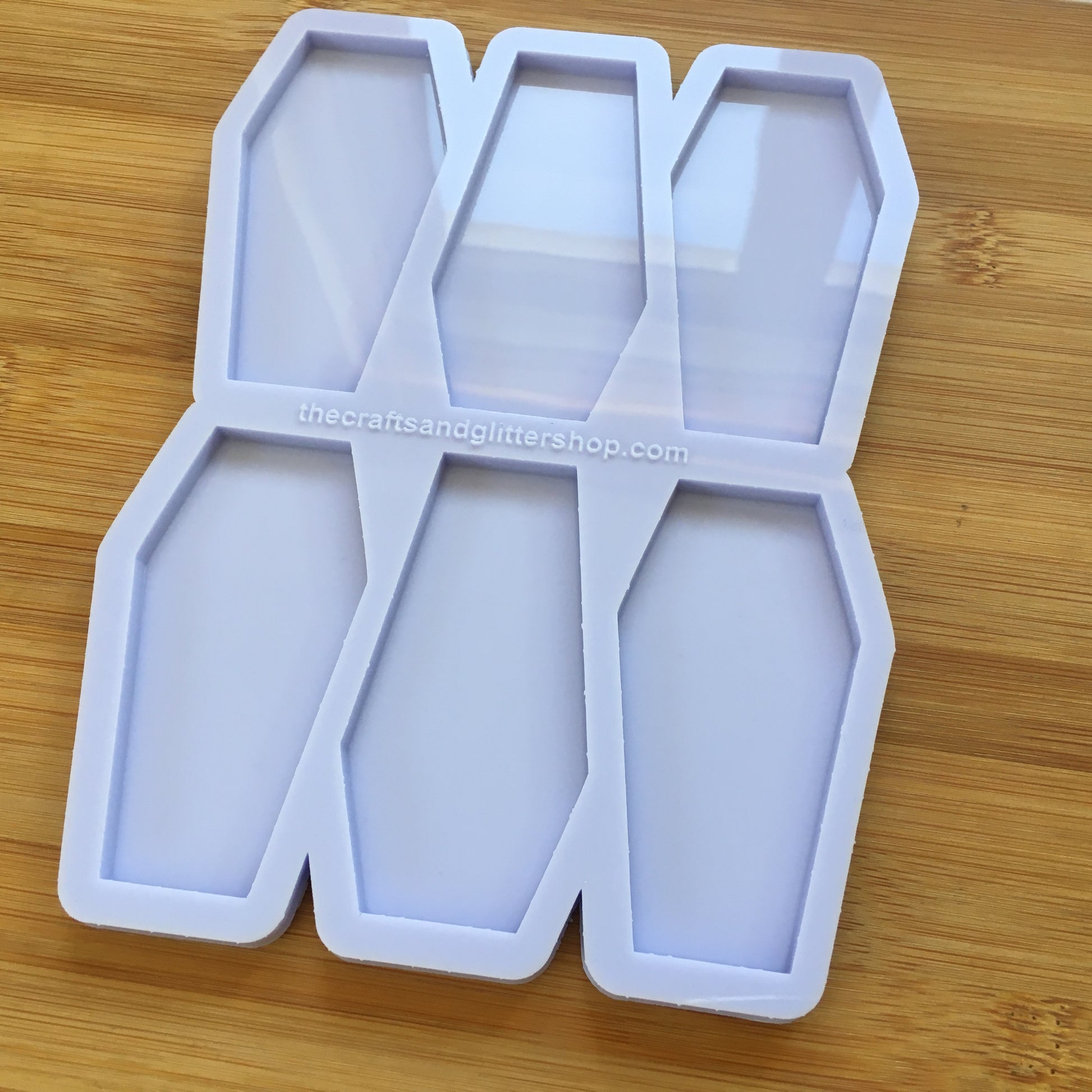 3 inch Coffin Silicone Mold - The Crafts and Glitter Shop