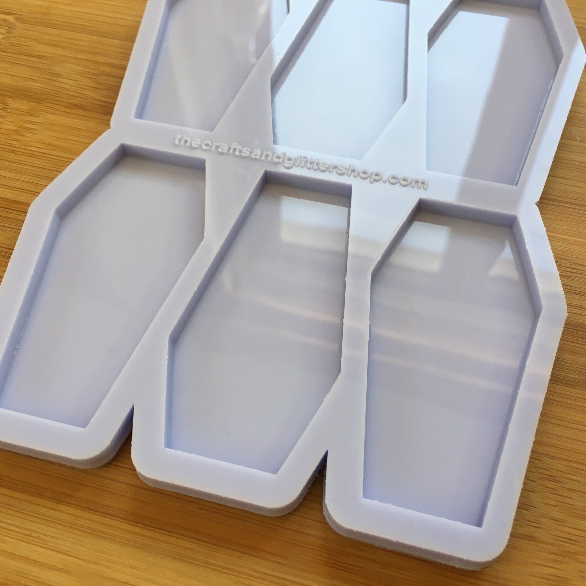 3 inch Coffin Silicone Mold - The Crafts and Glitter Shop