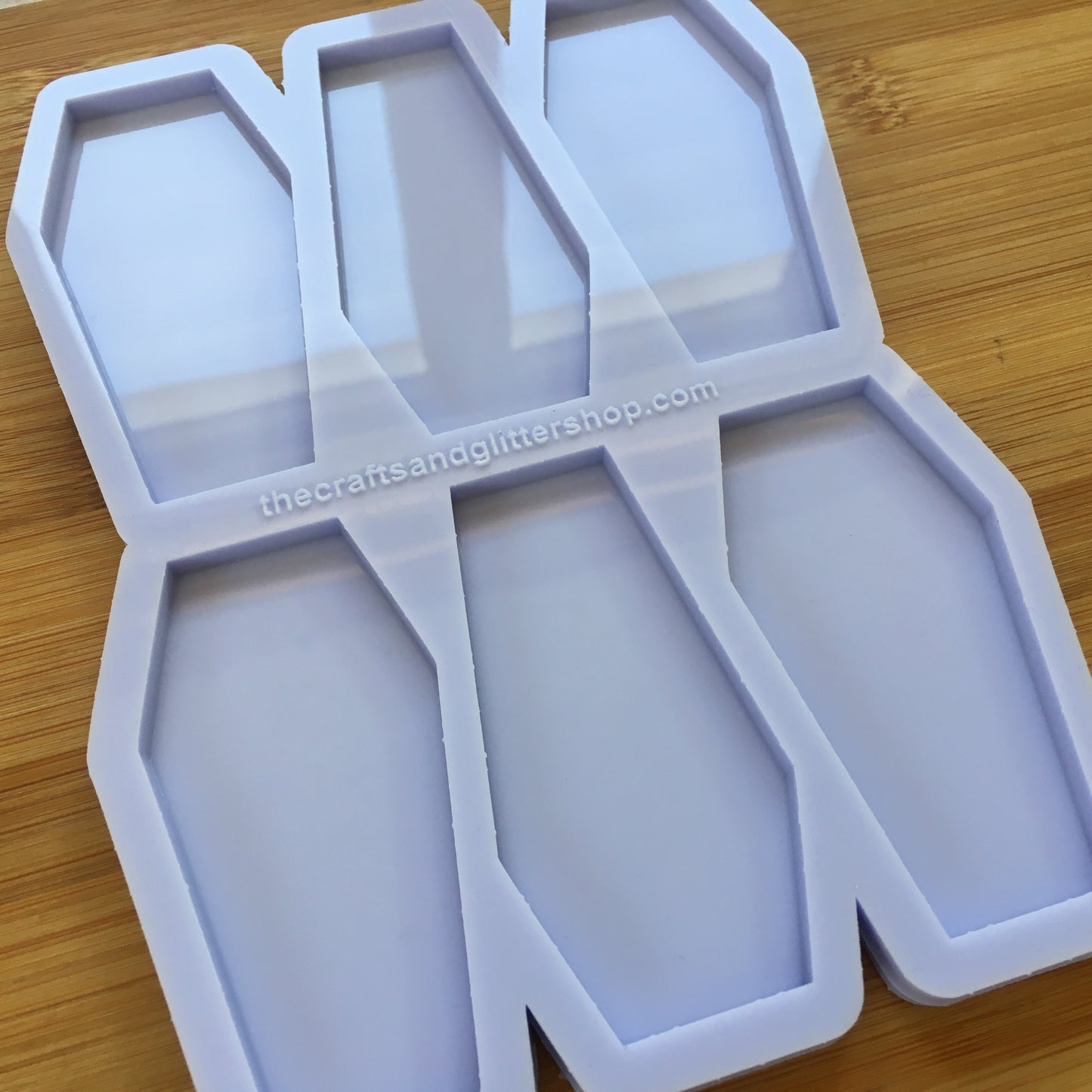 3 inch Coffin Silicone Mold - The Crafts and Glitter Shop