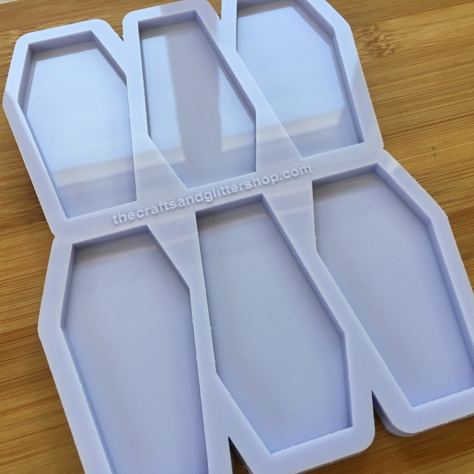 3 inch Coffin Silicone Mold - The Crafts and Glitter Shop