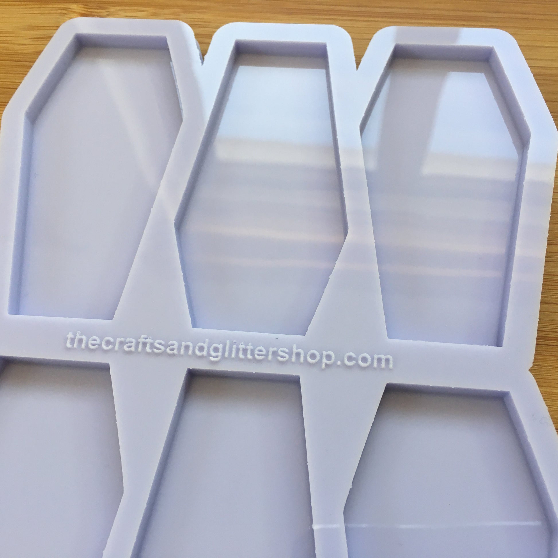 3 inch Coffin Silicone Mold - The Crafts and Glitter Shop