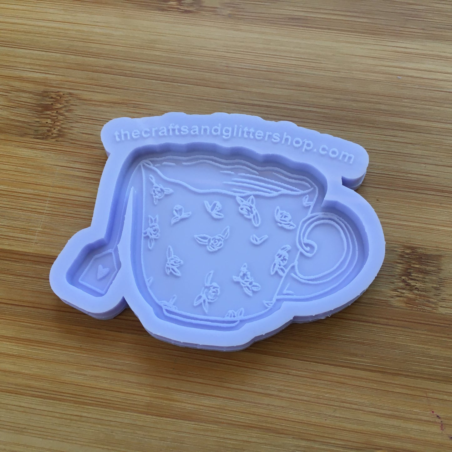 Vintage Floral Teacup Silicone Mold