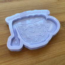 Load image into Gallery viewer, 3&quot; Vintage Floral Teacup Silicone Mold