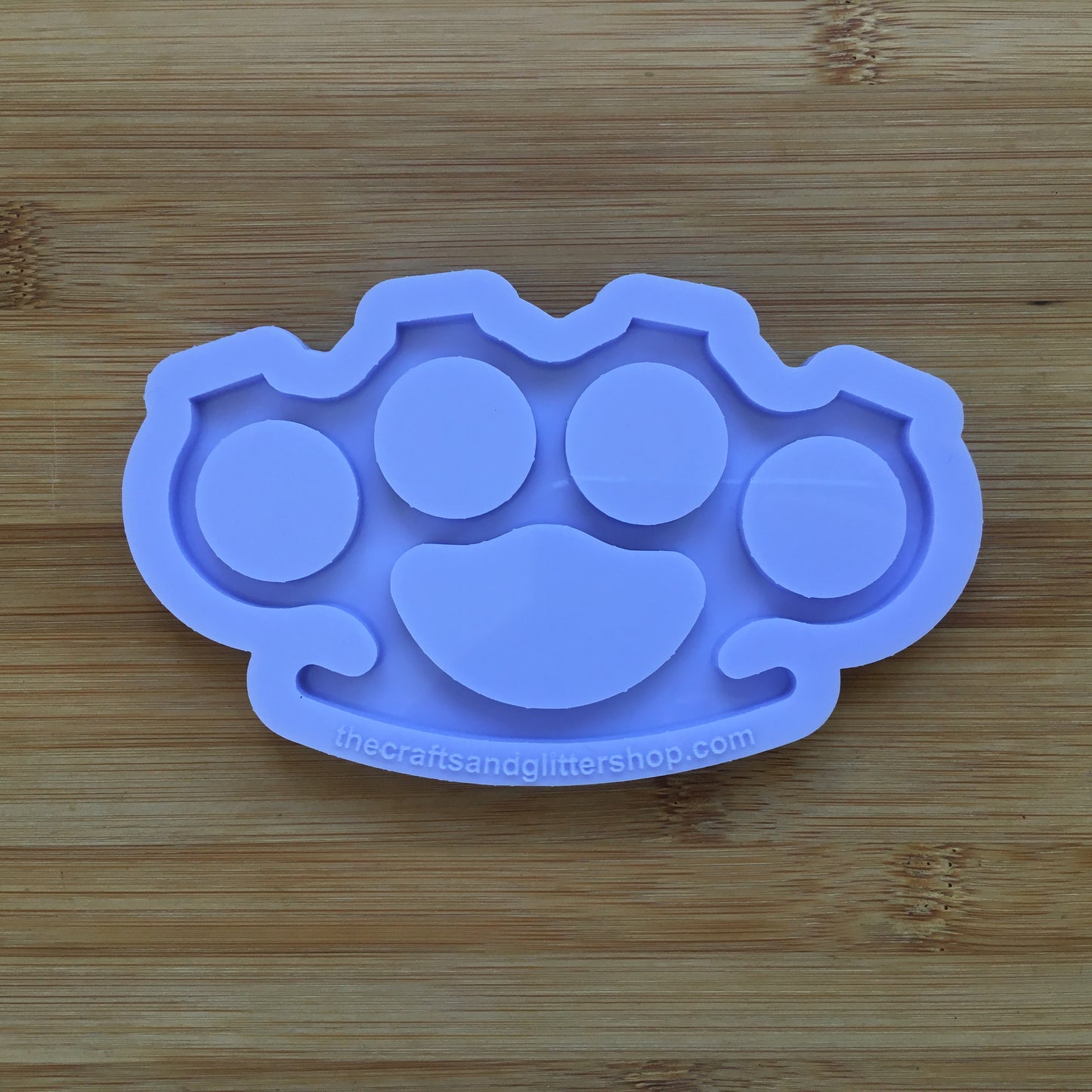 4.7"  Brass Knuckles Silicone Mold - The Crafts and Glitter Shop