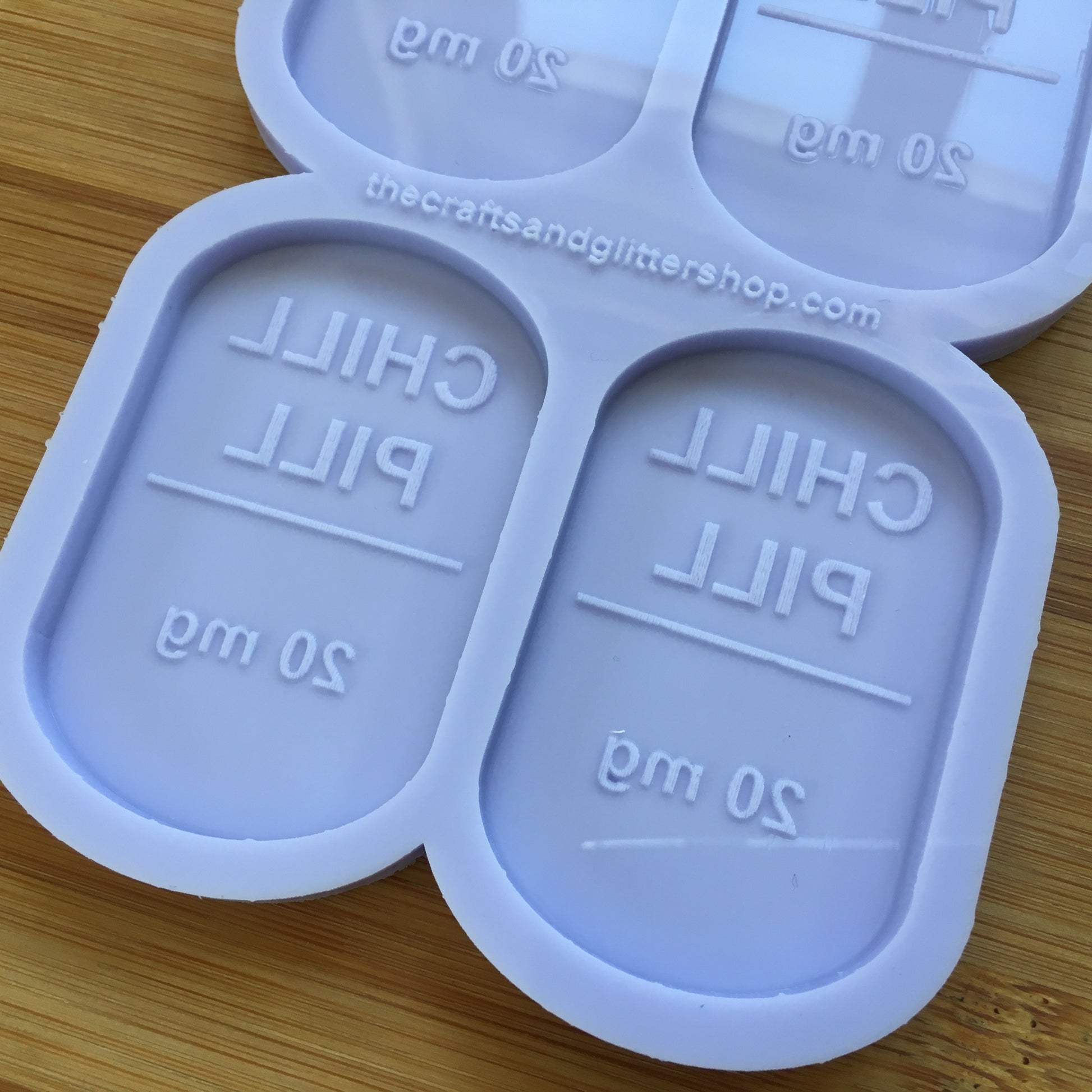 Chill Pill Silicone Mold - The Crafts and Glitter Shop