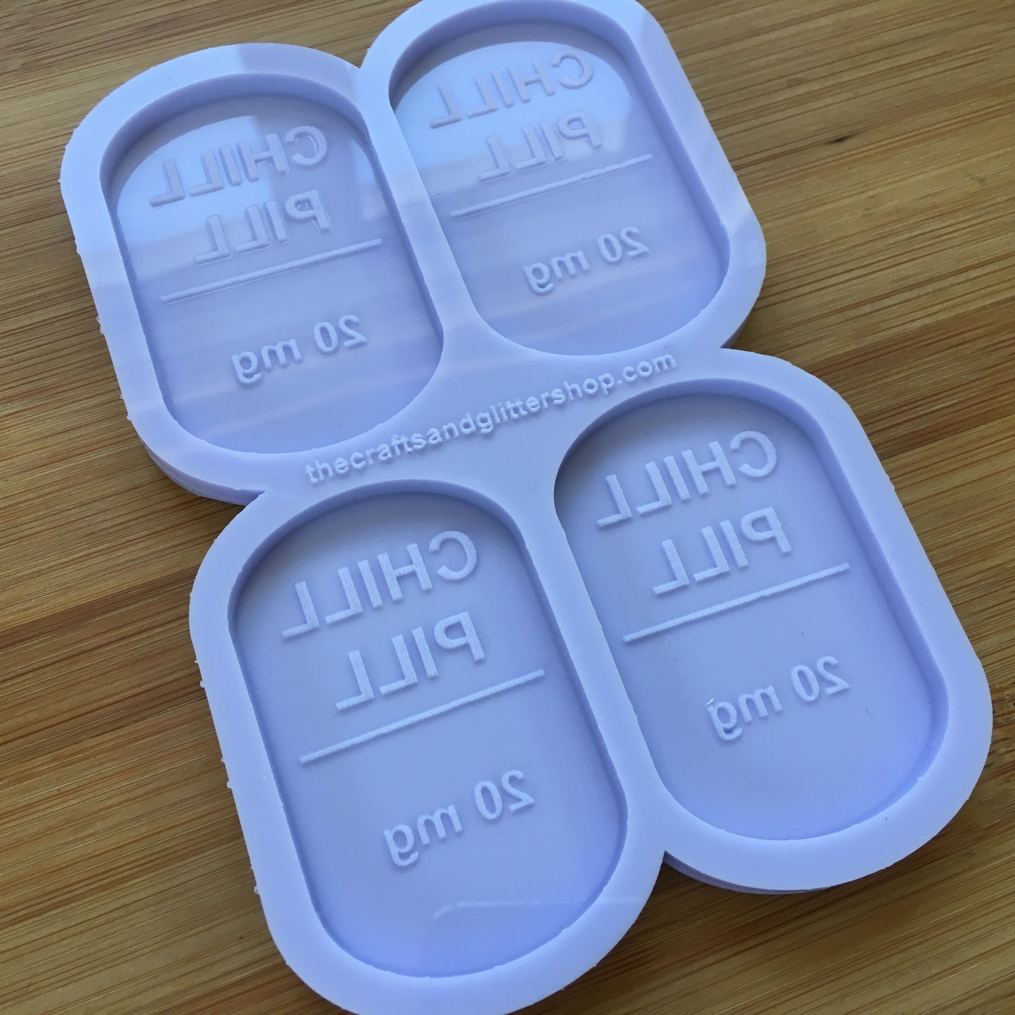 Chill Pill Silicone Mold - The Crafts and Glitter Shop