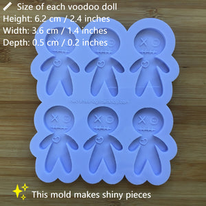 Voodoo Doll Silicone Mold - choose from 2 options