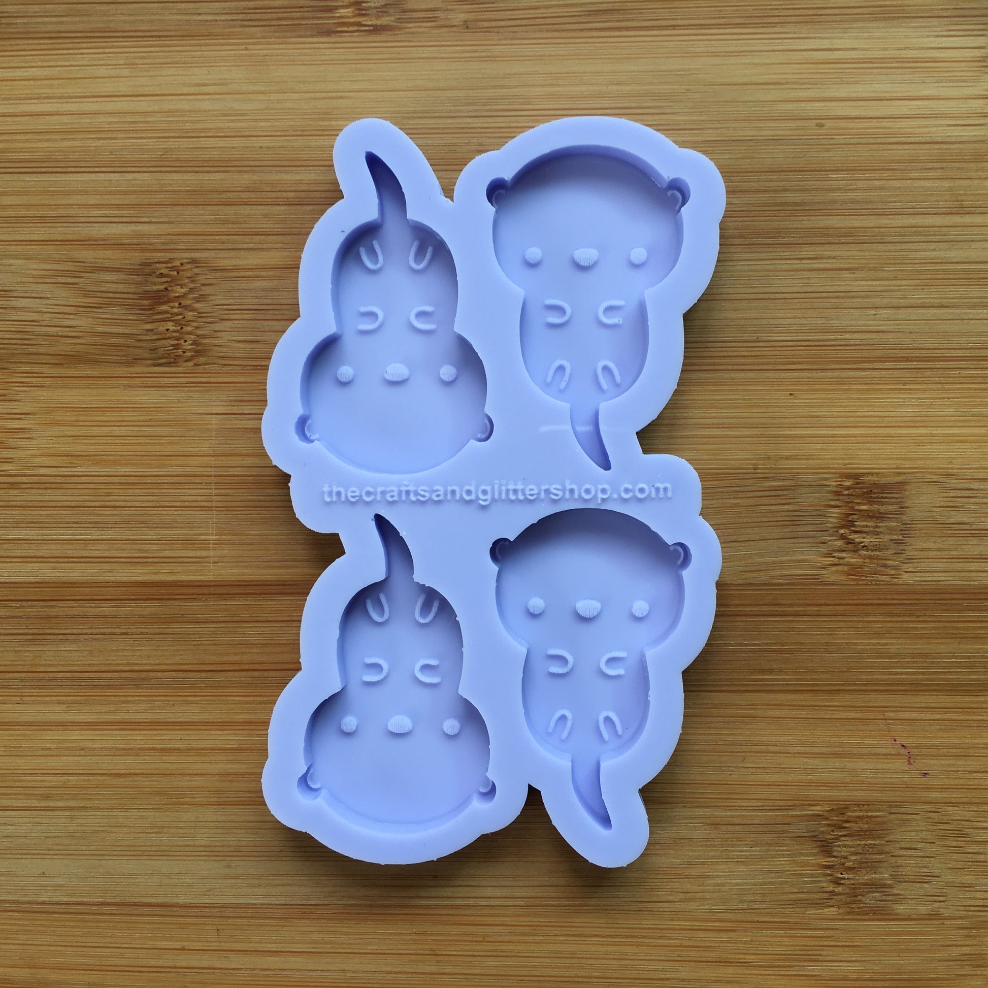 2 inch Otter Silicone Mold - The Crafts and Glitter Shop