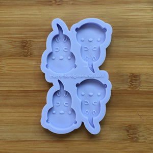 2" Otter Silicone Mold, Food Safe Silicone Rubber Mould