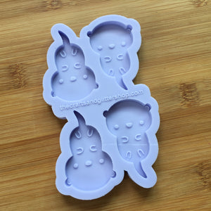 2" Otter Silicone Mold, Food Safe Silicone Rubber Mould