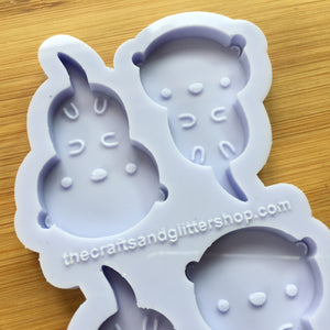 2" Otter Silicone Mold, Food Safe Silicone Rubber Mould