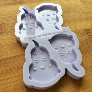 2" Otter Silicone Mold, Food Safe Silicone Rubber Mould